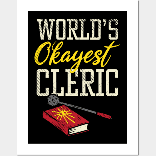 World's Okayest Cleric Posters and Art